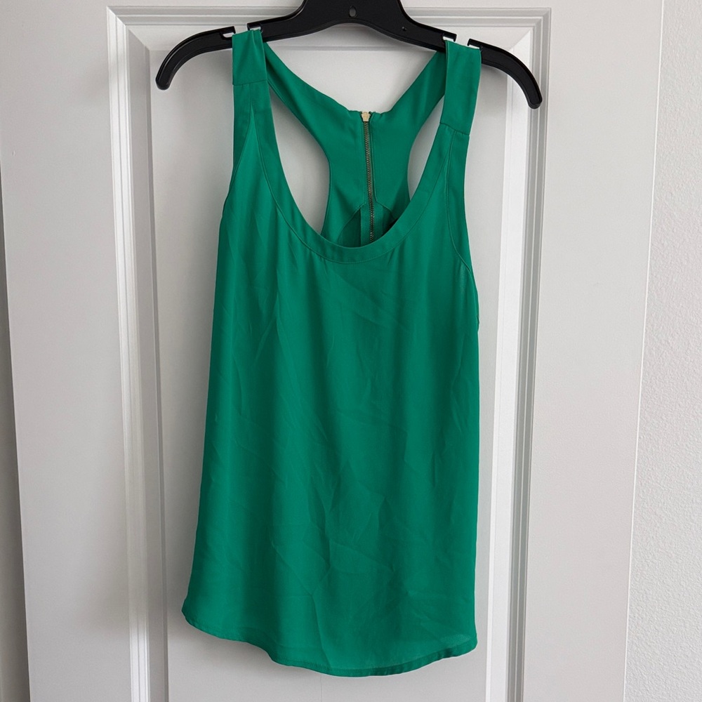 Express Emerald Green Tank Top